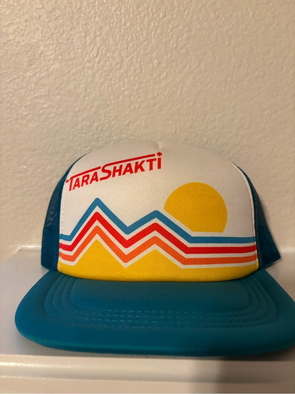 Teal & Yellow Trucker Hat